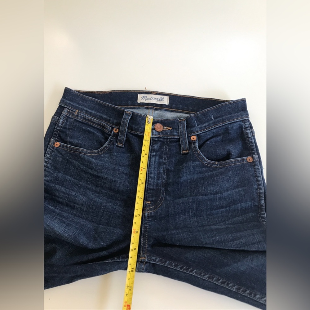 Madewell Womens 9” High Rise Skinny Crop Jeans Blue Size: 26 - Picture 10 of 13